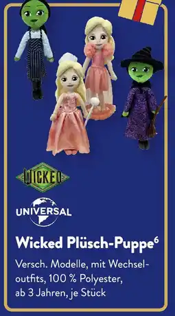 Aldi Süd Wicked Plüsch-Puppe Angebot