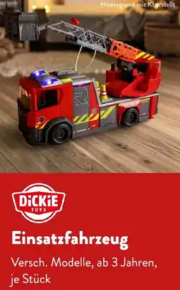 Aldi Süd Dickie Einsatzfahrzeug Angebot