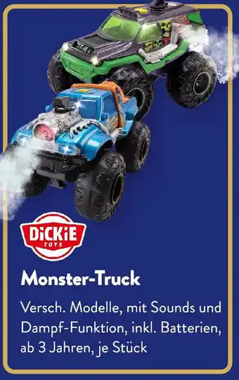 Aldi Süd Dickie Monster-Truck Angebot