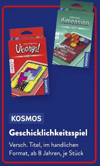 Aldi Süd KOSMOS Geschicklichkeitsspiel Angebot