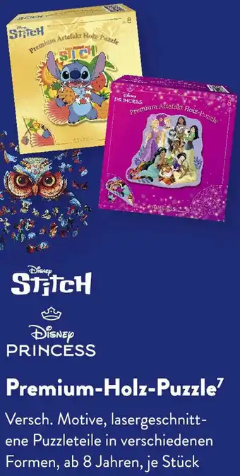 Aldi Süd Premium-Holz-Puzzle Angebot