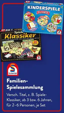 Aldi Süd Schmidt Familien Spielesammlung Angebot
