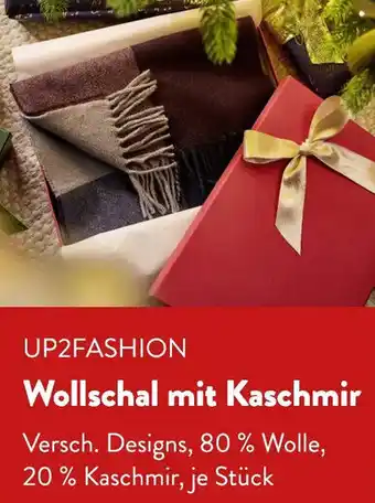 Aldi Süd UP2FASHION Wollschal mit Kaschmir Angebot