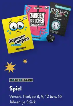 Aldi Süd DENKRIESEN Spiel Angebot
