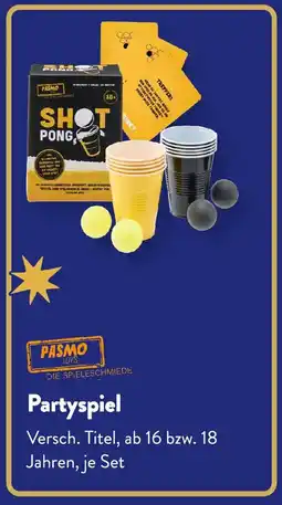 Aldi Süd PASMO Partyspiel Angebot