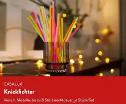 Aldi Süd CASALUX Knicklichter Angebot