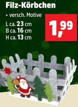 Thomas Philipps Filz-Körbchen Angebot