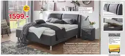 Möbelzentrum Pforzheim Polsterbett inkl. bettkasten Angebot