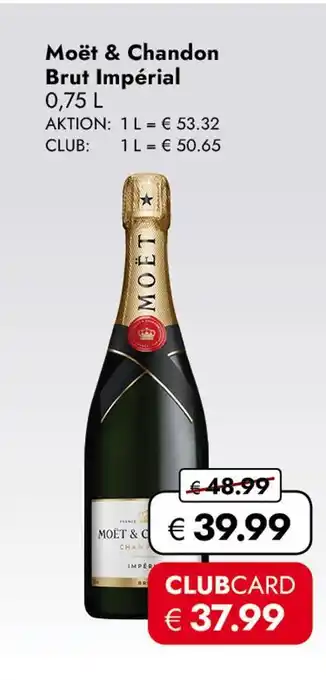Travel Free Moët & chandon brut impérial Angebot