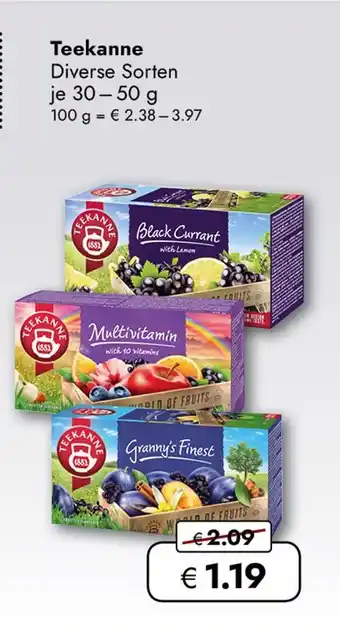 Travel Free Teekanne Angebot