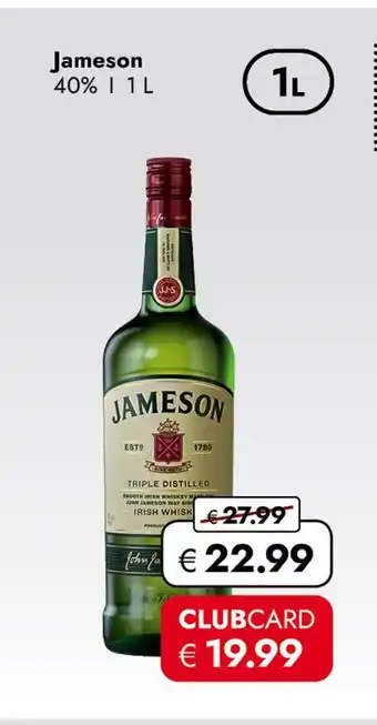 Travel Free Jameson jameson Angebot