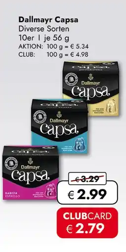 Travel Free Dallmayr capsa Angebot