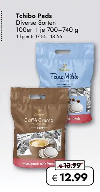 Travel Free Tchibo pads Angebot