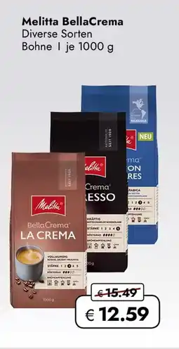 Travel Free Melitta bellacrema la crema Angebot