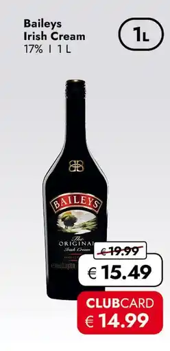 Travel Free Baileys irish cream Angebot