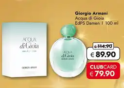 Travel Free Giorgio armani acqua di gioia Angebot