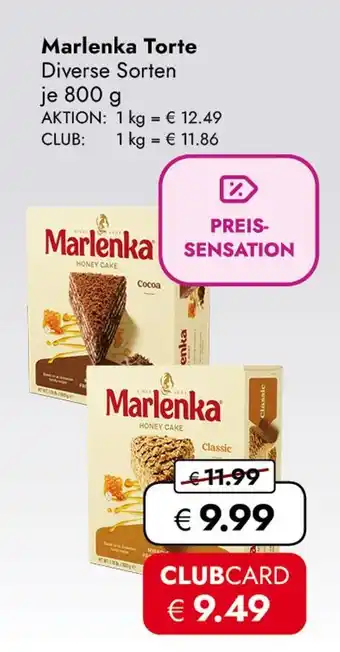Travel Free Marlenka torte Angebot