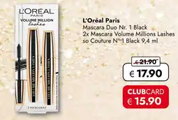 Travel Free L'oréal paris mascara Angebot