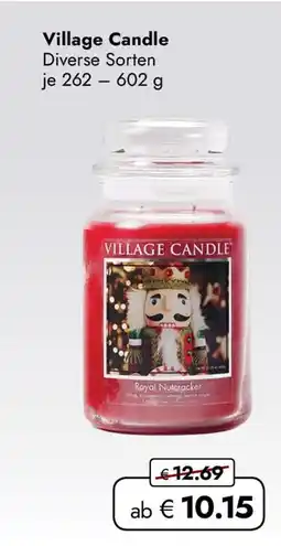 Travel Free Village candle Angebot