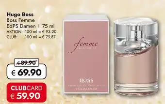 Travel Free Hugo boss boss femme edps damen Angebot