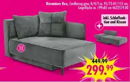 Möbel Boss Récamiere rex Angebot
