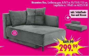 Möbel Boss Récamiere rex Angebot