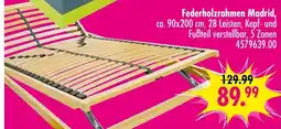 Möbel Boss Federholzrahmen madrid Angebot