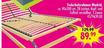Möbel Boss Federholzrahmen madrid Angebot