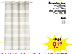Möbel Boss Ösenvorhang zora Angebot