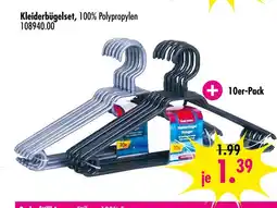 Möbel Boss Kleiderbügelset Angebot