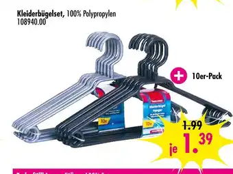 Möbel Boss Kleiderbügelset Angebot