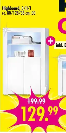 Möbel Boss Highboard Angebot
