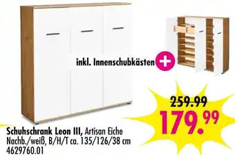 Möbel Boss Schuhschrank leon iii Angebot