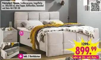 Möbel Boss Polsterbett tijuana Angebot