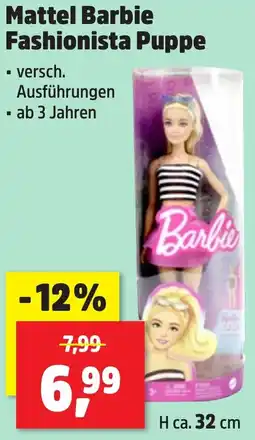 Thomas Philipps Mattel Barbie Fashionista Puppe Angebot