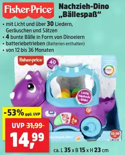 Thomas Philipps Fisher-Price Nachzieh-Dino ,,Bällespaẞ" Angebot