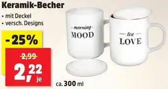 Thomas Philipps Keramik-Becher Angebot