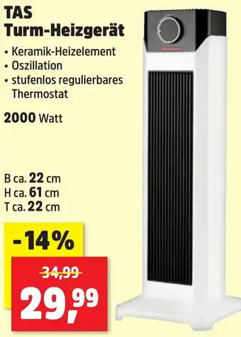 Thomas Philipps TAS Turm-Heizgerät Angebot
