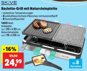 Thomas Philipps SKIVE Raclette-Grill mit Natursteinplatte Angebot