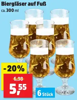 Thomas Philipps Biergläser auf Fuß Angebot