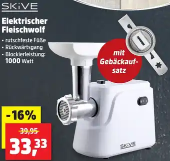 Thomas Philipps SKIVE Elektrischer Fleischwolf Angebot