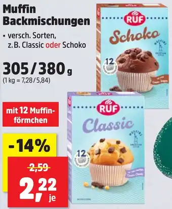Thomas Philipps RUF Muffin Backmischungen Angebot