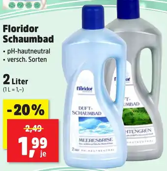 Thomas Philipps Floridor Schaumbad Angebot