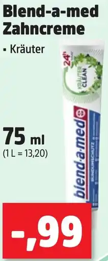 Thomas Philipps Blend-a-med Zahncreme Angebot