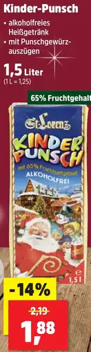 Thomas Philipps Kinder-Punsch Angebot