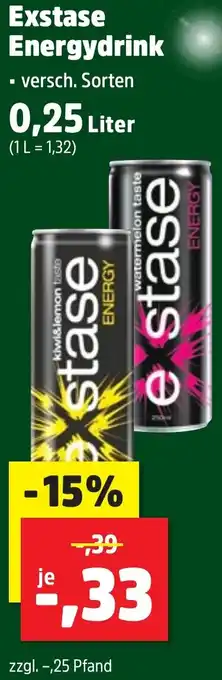 Thomas Philipps Exstase Energydrink Angebot