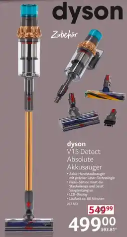 Selgros dyson V15 Detect Absolute Akkusauger Angebot