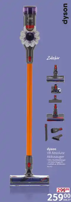 Selgros dyson V8 Absolute Akkusauger Angebot