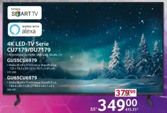 Selgros SAMSUNG 4K LED-TV Serie CU7179/DU7179 Angebot