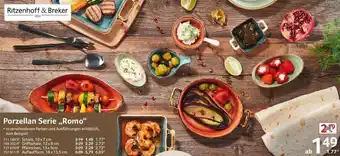 Selgros Ritzenhoff & Breker Porzellan Serie ,,Romo" Angebot